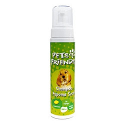 PETS FRIENDS SHAMPOO PERRO ESPUMA SECA AROMA LIMON 280 CC