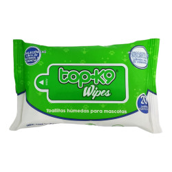 TOP¡K9 WIPES TOALLITAS HUMEDAS PARA MASCOTAS 20 TOALLITAS 15X18,5 CM