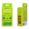 MARBEN PETS CATS SNACKS GALLETAS RELLENAS SABOR SALMON CON HIERBA GATERA 80 GR