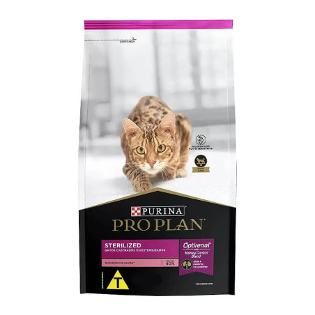 PURINA PRO PLAN STERILIZED GATOS ADULTOS SALMON 3 KG