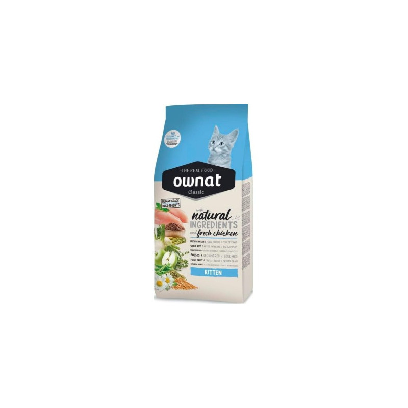 OWNAT CLASSIC KITTEN CHICKEN 1,5 KG OWNAT CLASSIC KITTEN CHICKEN 1,5 KG