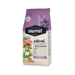 OWNAT CLASSIC CAT STERILIZED CHICKEN 4 KG