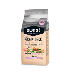 OWNAT GRAIN FREE CAT STERILIZED CHICKEN 1 KG