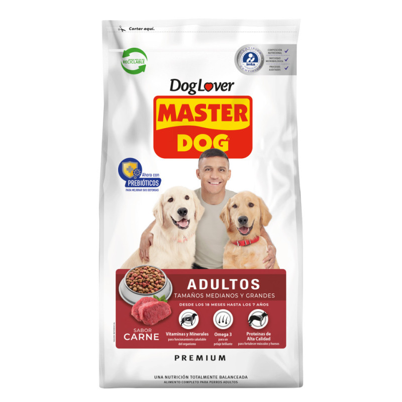 MASTER DOG CARNE 18KG