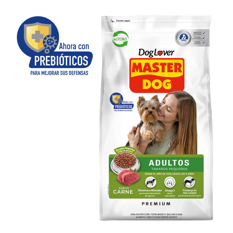 MASTER DOG RAZA PEQUEA Y MINI 21KG