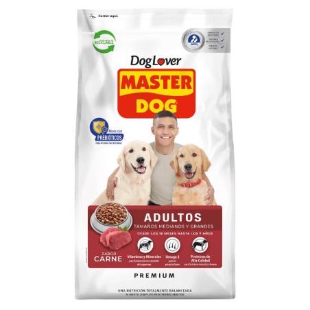 MASTER DOG TAMAO MEDIANOS Y GRANDES 21KG