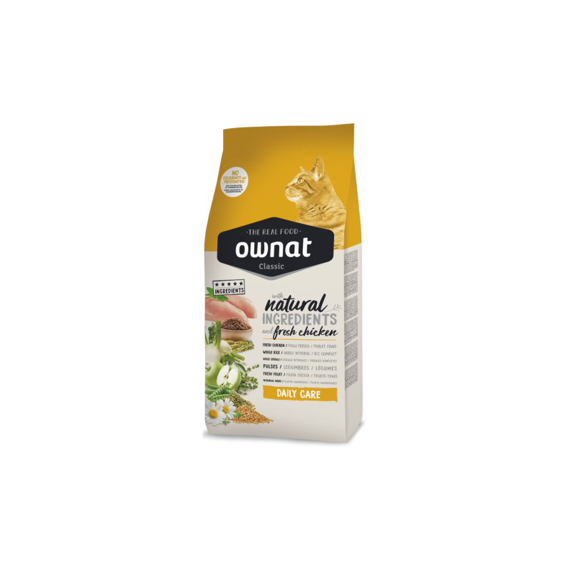 OWNAT CLASSIC CAT DAILY CARE CHICKEN 1,5 KG OWNAT CLASSIC CAT DAILY CARE CHICKEN 1,5 KG