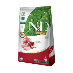 N&D PRIME KITTEN POLLO Y GRANADA 1,5 KG