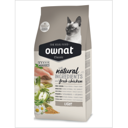 OWNAT CLASSIC CAT LIGHT CHICKEN 4 KG