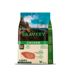 BRAVERY CHICKEN PUPPY 12KG