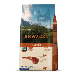 BRAVERY LAMB MINI ADULTOS 2KG
