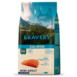 BRAVERY SALMON MINI ADULTOS 2KG