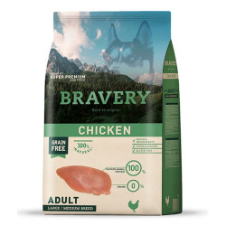 BRAVERY CHICKEN ADULTOS 4KG