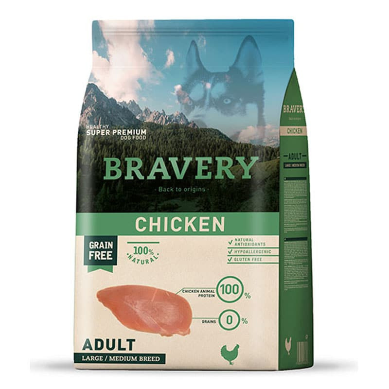 BRAVERY CHICKEN ADULTOS 4KG