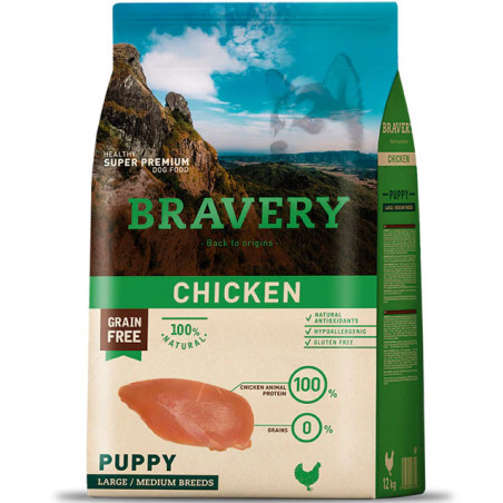 BRAVERY CHICKEN PUPPY 4KG