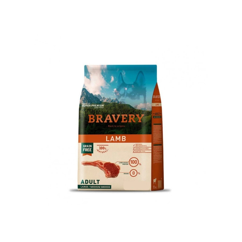 BRAVERY LAMB ADULTOS 4KG