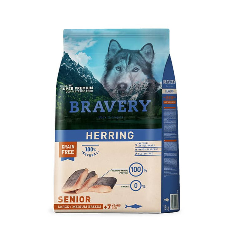BRAVERY HERRING SENIOR 4KG BRAVERY HERRING SENIOR 4KG