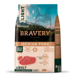 BRAVERY  LIGHT IBERIAN PORK ADULTOS 4KG