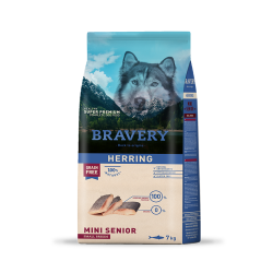 BRAVERY HERRING MINI SENIOR 7KG