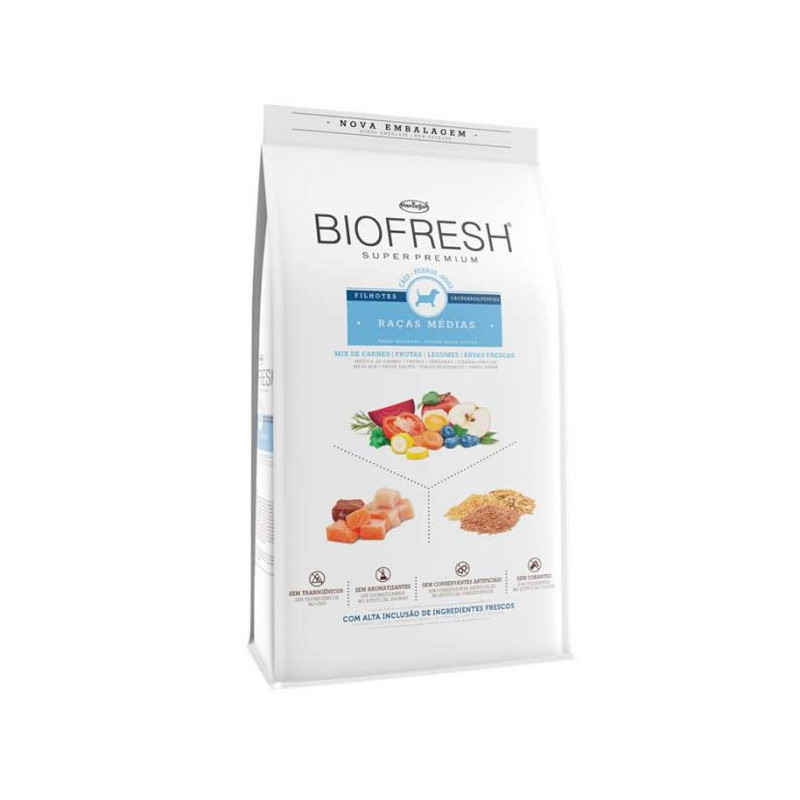 BIOFRESH CACHORROS PUPPIES RAZAS MEDIAS 3KG BIOFRESH CACHORROS PUPPIES RAZAS MEDIAS 3KG
