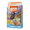 CAN CACHORRO SABOR CARNE Y LECHE 18KG