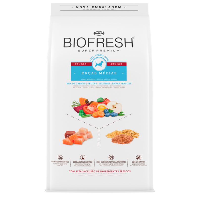 BIOFRESH SENIOR RAZAS MEDIANAS  3KG