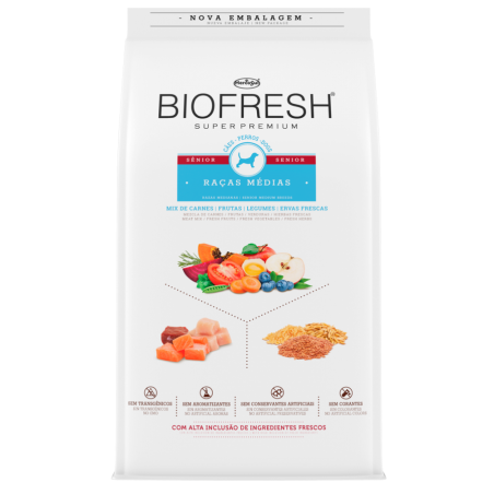 BIOFRESH SENIOR RAZAS MEDIANAS  3KG